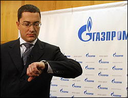 Если бы в стране было утверждение Medvedev's власти, то стал бы неуклюжей помощью для Газпрома