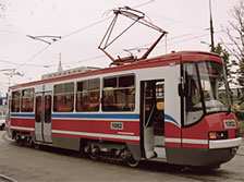 В Луганске из-за падения листа остановлены трамваи