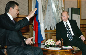На интернет-расшифровке беседы Путина и Януковича издан?