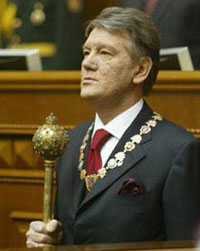 Президент Yushchenko требует телевидение украинизировать на востоке и на Крыме