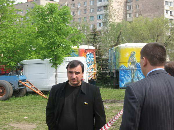 Представитель Луганского муниципалитета Arsene Klinchaev
